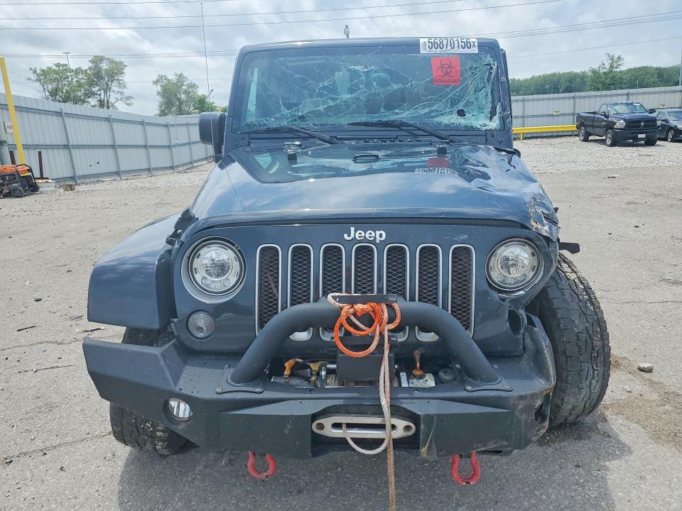 2017 Jeep Wrangler Unlimited მანქანა იყიდება აუქციონზე, vin: 1C4BJWEG1HL532589, აუქციონის ნომერი: 56870156