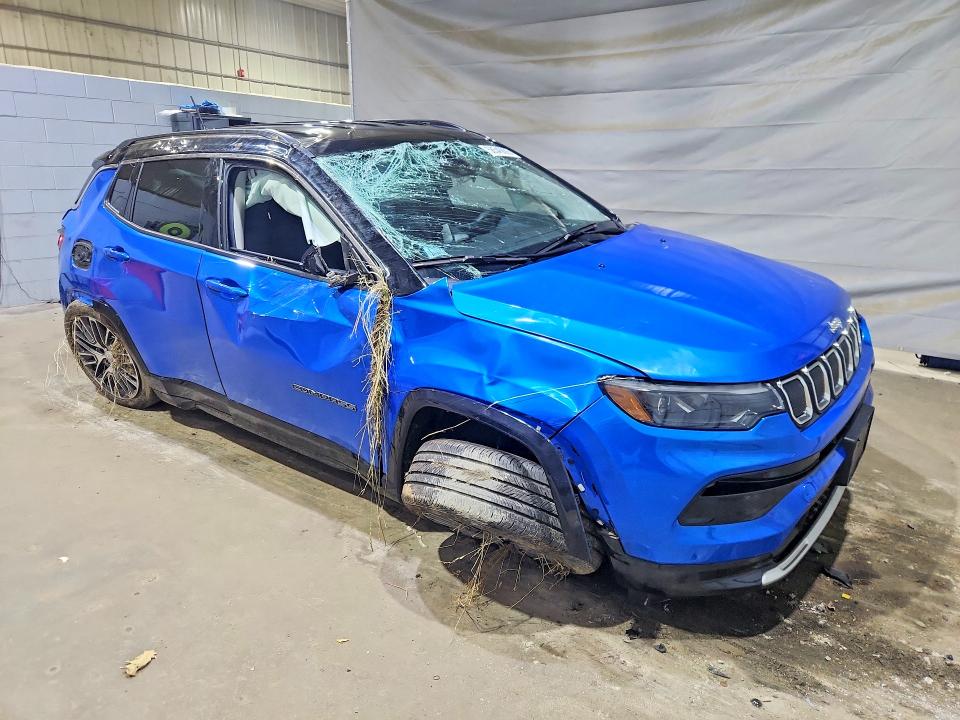 58545626 :رقم المزاد ، 3C4NJDCB4NT184022 vin ، 2022 Jeep Compass مزاد بيع