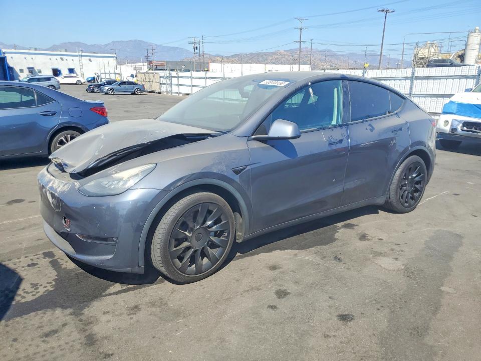 58840036 :رقم المزاد ، 5YJYGDEE0MF161286 vin ، 2021 Tesla Model Y مزاد بيع