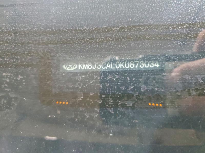 2019 Hyundai Tucson მანქანა იყიდება აუქციონზე, vin: KM8J3CAL0KU873034, აუქციონის ნომერი: 55515916