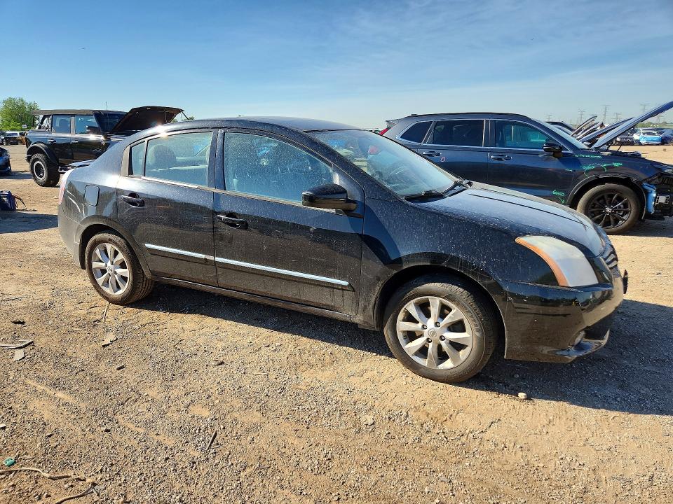 2011 Nissan Sentra მანქანა იყიდება აუქციონზე, vin: 3N1AB6AP0BL725233, აუქციონის ნომერი: 55373366