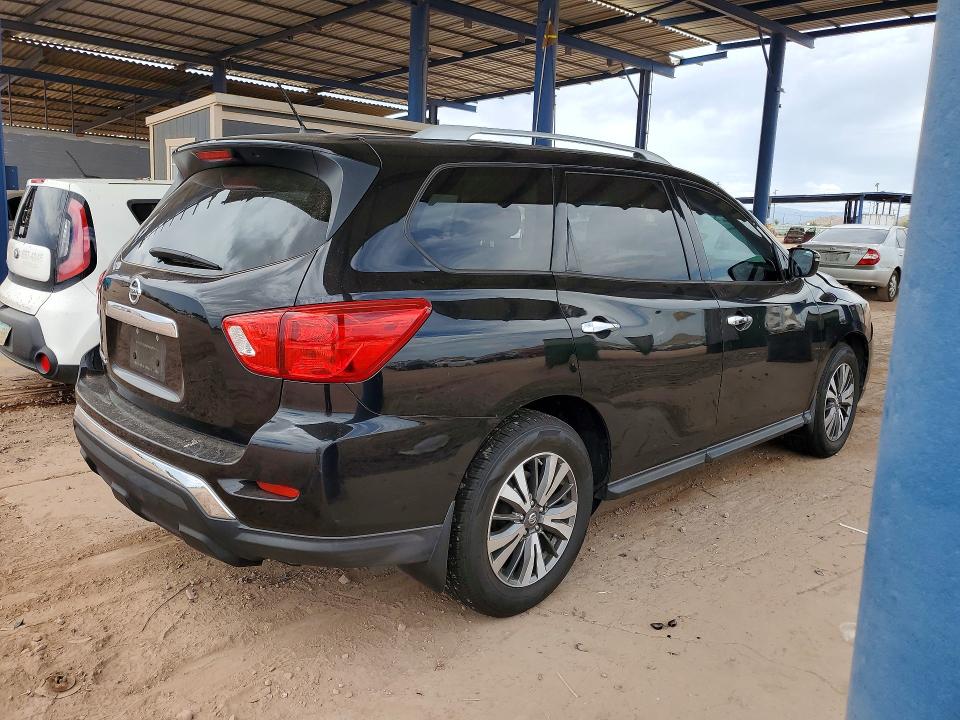 58836496 :رقم المزاد ، 5N1DR2MN5HC614556 vin ، 2017 Nissan Pathfinder مزاد بيع
