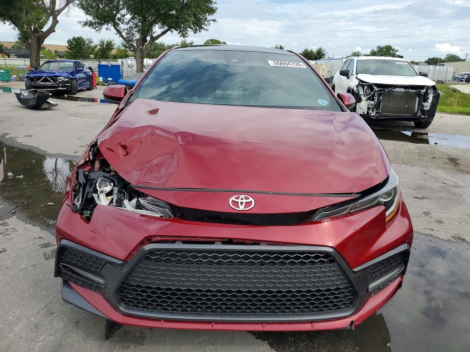 2022 Toyota Corolla მანქანა იყიდება აუქციონზე, vin: 5YFM4MCE7NP112490, აუქციონის ნომერი: 55694726