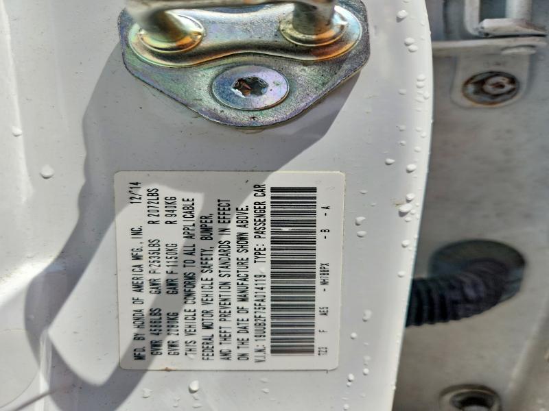 57356966 :رقم المزاد ، 19UUB2F75FA014119 vin ، 2015 Acura Tlx مزاد بيع