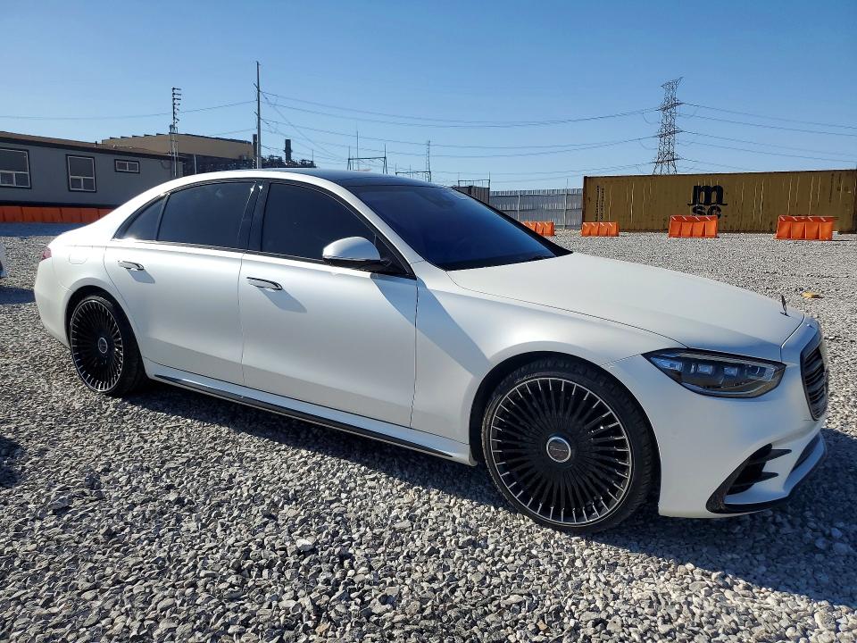 2025 Mercedes-benz S მანქანა იყიდება აუქციონზე, vin: W1K6G7GB9SA325433, აუქციონის ნომერი: 56114816