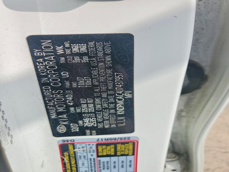 56817276 :رقم المزاد ، KNDPMCAC4J7437957 vin ، 2018 Kia Sportage مزاد بيع
