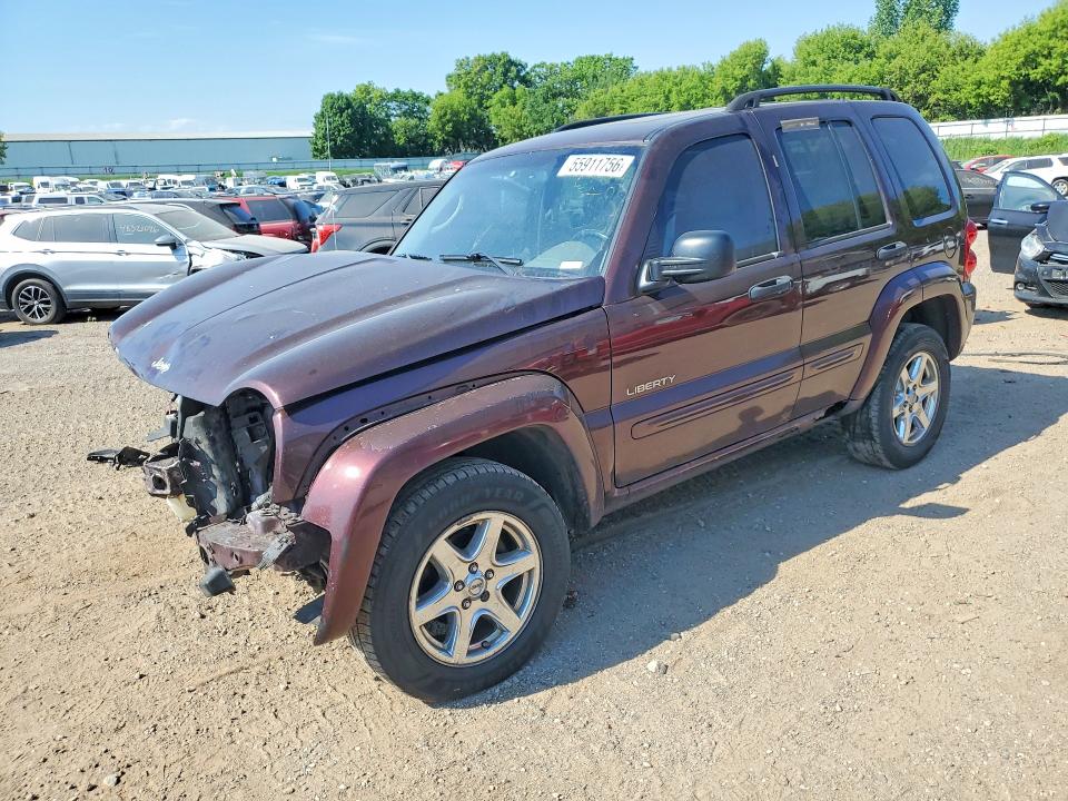 55911756 :رقم المزاد ، 1J4GL58K54W137960 vin ، 2004 Jeep Liberty مزاد بيع