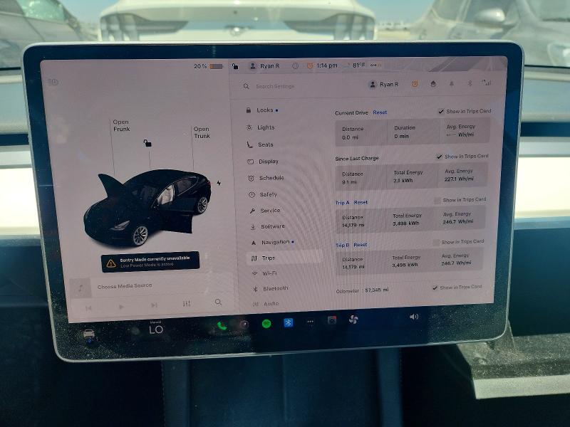 Продажа на аукционе авто 2021 Tesla Model 3, vin: 5YJ3E1EA0MF019340, номер лота: 57089836