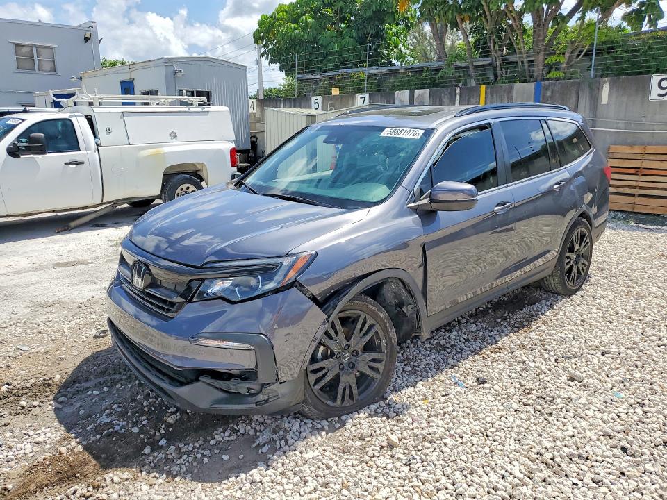 Продаж на аукціоні авто 2022 Honda Pilot, vin: 5FNYF5H27NB029248, номер лоту: 58881976