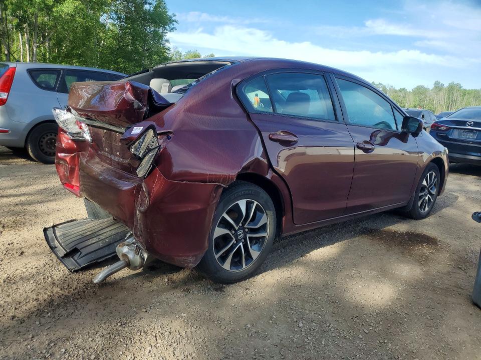 2015 Honda Civic მანქანა იყიდება აუქციონზე, vin: 2HGFB2F50FH015025, აუქციონის ნომერი: 57677636