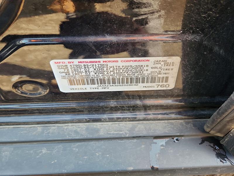 Aukcja sprzedaży 2016 Mitsubishi Outlander, vin: JA4AZ3A32GZ028032, numer aukcji: 56685546
