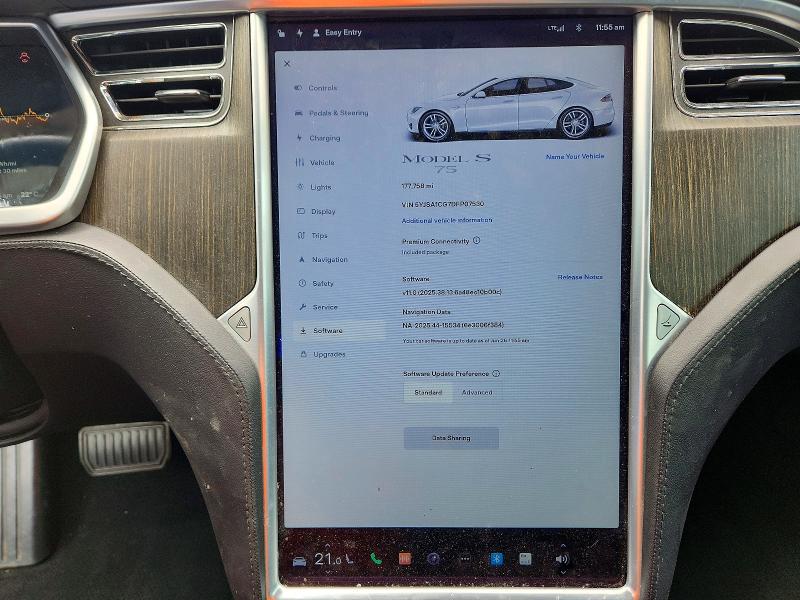 2013 Tesla Model S მანქანა იყიდება აუქციონზე, vin: 5YJSA1CG7DFP07530, აუქციონის ნომერი: 58486496