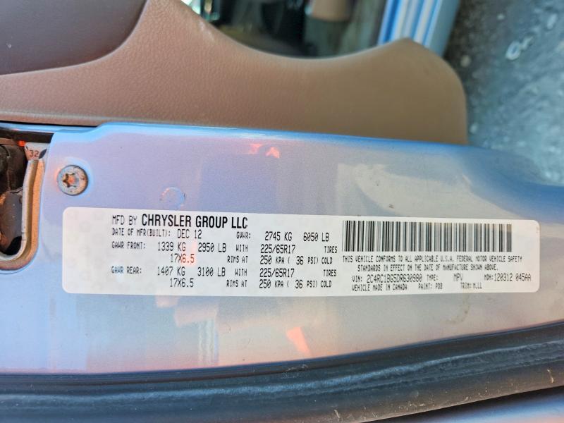 Aukcja sprzedaży 2013 Chrysler Town & Country, vin: 2C4RC1BG5DR630980, numer aukcji: 57232526
