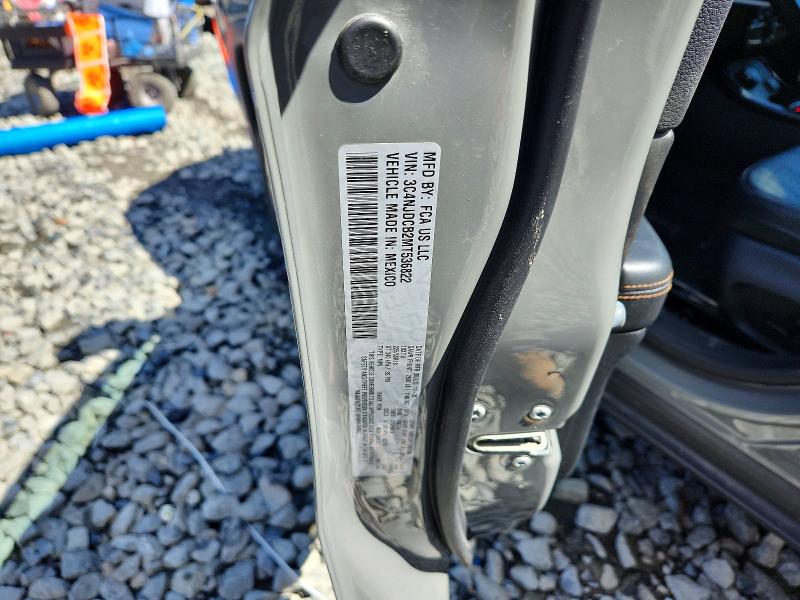 56498826 :رقم المزاد ، 3C4NJDCB2MT536822 vin ، 2021 Jeep Compass مزاد بيع