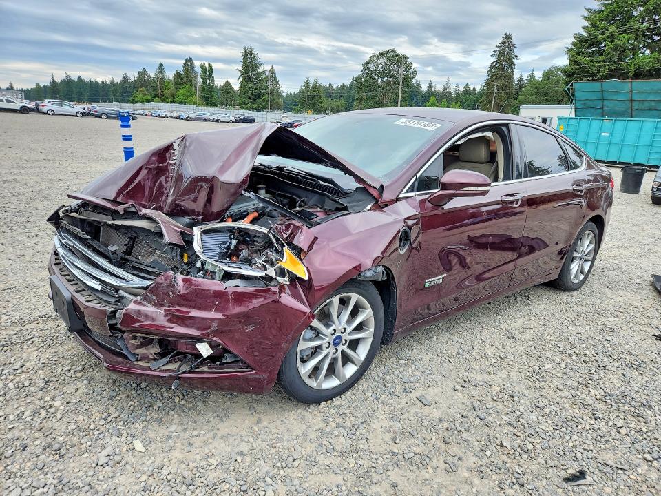 Продажа на аукционе авто 2017 Ford Fusion, vin: 3FA6P0PU2HR207702, номер лота: 55116166