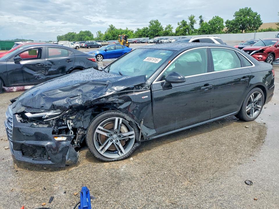 2018 Audi A4 მანქანა იყიდება აუქციონზე, vin: WAUENAF43JA108113, აუქციონის ნომერი: 56561916