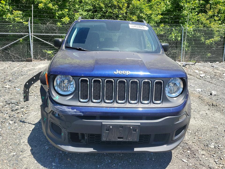 Продаж на аукціоні авто 2018 Jeep Renegade, vin: ZACCJBAB7JPH74425, номер лоту: 55433826