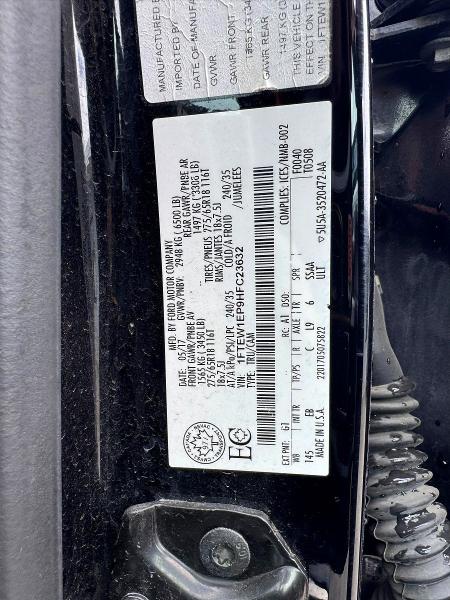 Aukcja sprzedaży 2017 Ford F150, vin: 1FTEW1EP9HFC23632, numer aukcji: 58497746