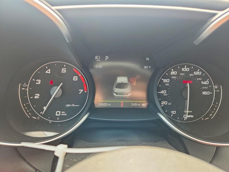 56315666 :رقم المزاد ، ZARFANBN9K7601243 vin ، 2019 Alfa Romeo Giulia مزاد بيع