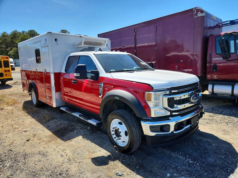 56371456 :رقم المزاد ، 1FD0X5HT0LED25015 vin ، 2020 Ford F550 مزاد بيع