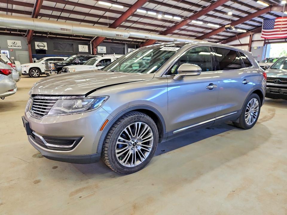2017 Lincoln Mkx მანქანა იყიდება აუქციონზე, vin: 2LMPJ6LR7HBL30415, აუქციონის ნომერი: 56305106