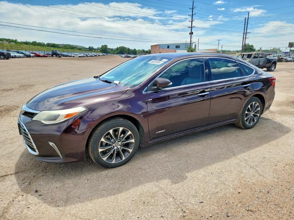 56828996 :رقم المزاد ، 4T1BD1EB2GU051396 vin ، 2016 Toyota Avalon Hybrid مزاد بيع