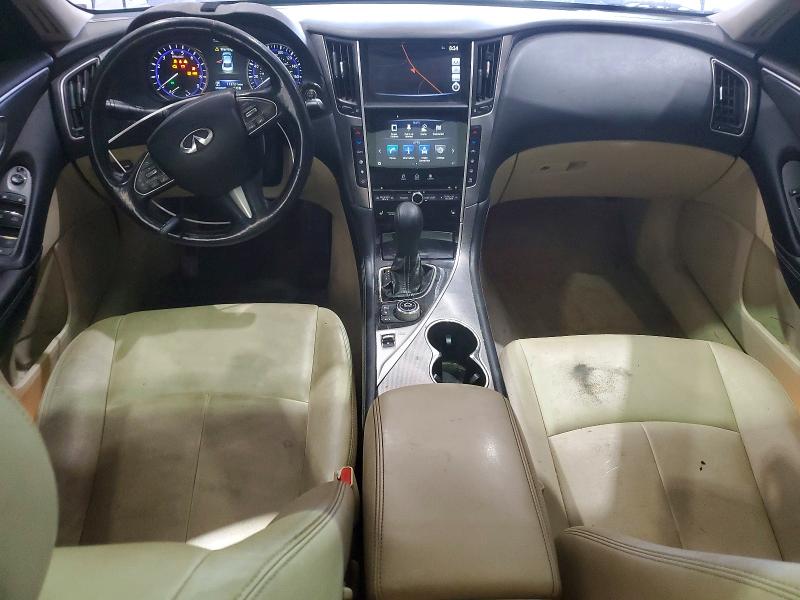 56618246 :رقم المزاد ، JN1BV7AR9FM414415 vin ، 2015 Infiniti Q50 مزاد بيع