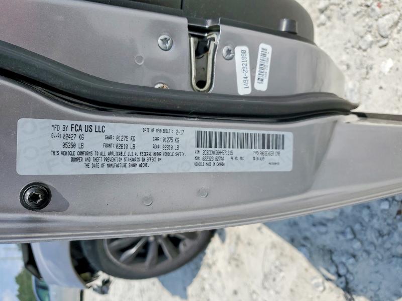 59068346 :رقم المزاد ، 2C3CCAKG6HH571315 vin ، 2017 Chrysler 300c مزاد بيع