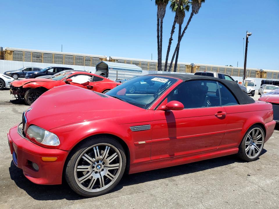 2003 Bmw M3 მანქანა იყიდება აუქციონზე, vin: WBSBR93403PK03461, აუქციონის ნომერი: 57659456