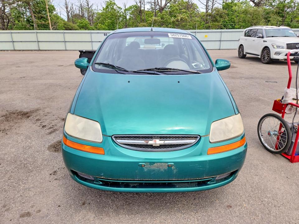2004 Chevrolet Aveo მანქანა იყიდება აუქციონზე, vin: KL1TD52684B208662, აუქციონის ნომერი: 58257066
