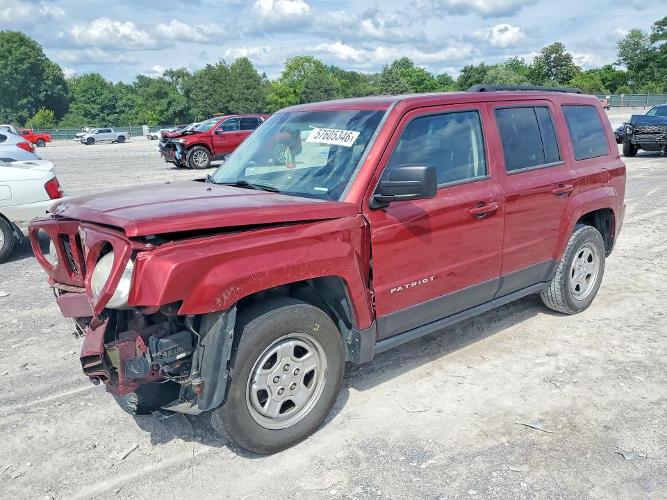 Продаж на аукціоні авто 2015 Jeep Patriot, vin: 1C4NJPBB7FD122270, номер лоту: 57605346