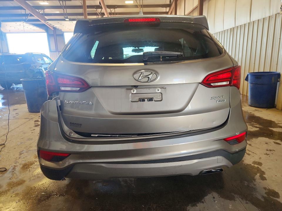 55797106 :رقم المزاد ، 5XYZUDLBXHG416983 vin ، 2017 Hyundai Santa Fe Sport مزاد بيع