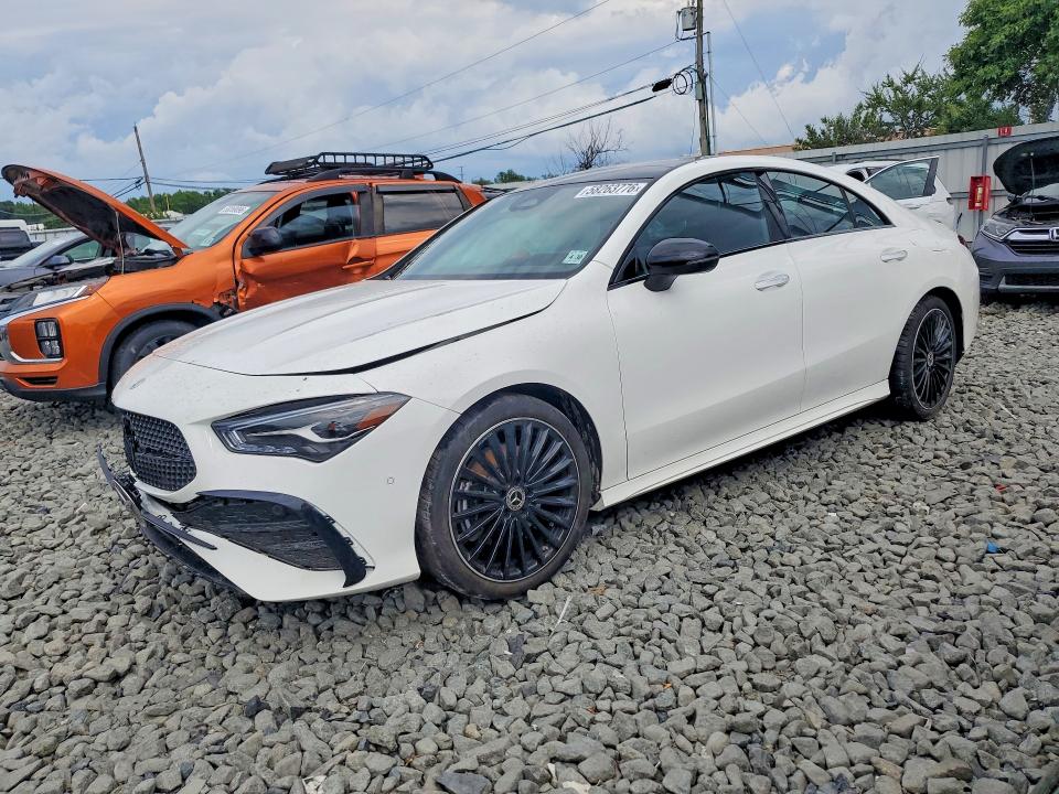 Продажа на аукционе авто 2025 Mercedes-benz Cla, vin: W1K5J4HB8SN497455, номер лота: 58263776