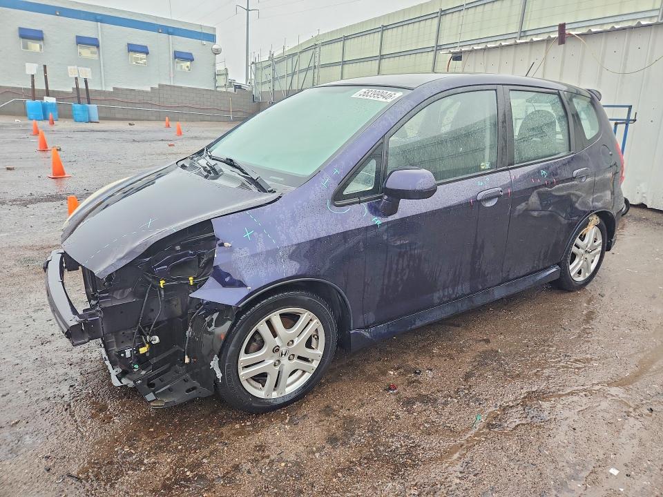 58399946 :رقم المزاد ، JHMGD38608S024729 vin ، 2008 Honda Fit مزاد بيع