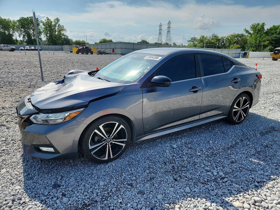 2020 Nissan Sentra მანქანა იყიდება აუქციონზე, vin: 3N1AB8DVXLY230581, აუქციონის ნომერი: 58884306