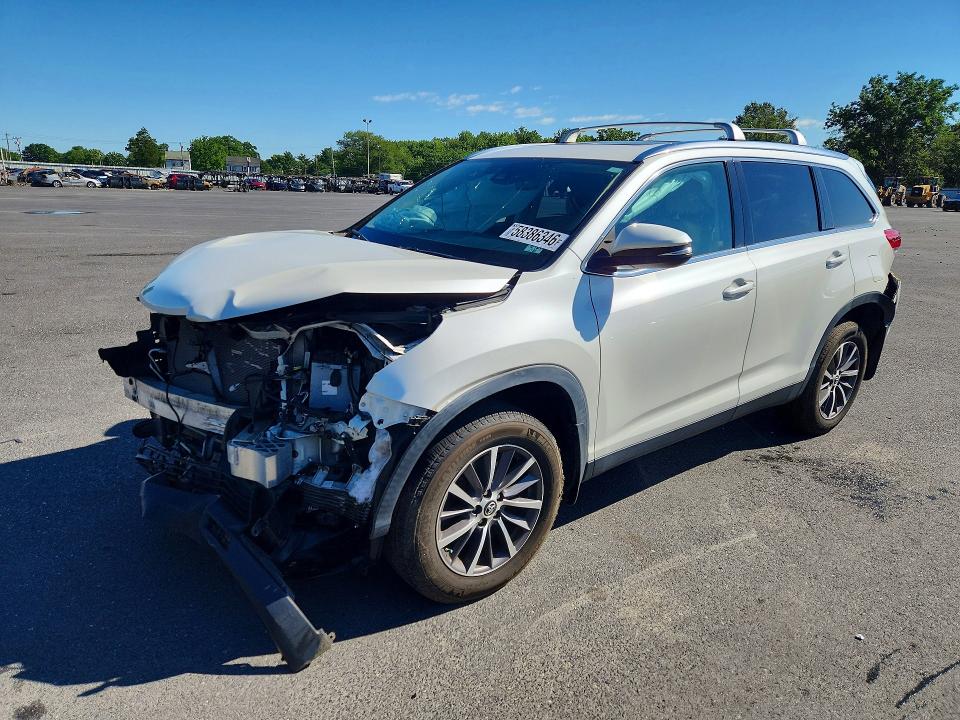 Продаж на аукціоні авто 2019 Toyota Highlander, vin: 5TDJZRFH8KS605797, номер лоту: 58386346