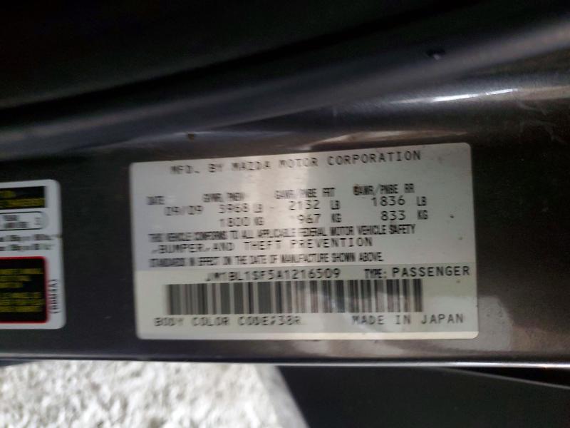 Продажа на аукционе авто 2010 Mazda 3, vin: JM1BL1SF5A1216509, номер лота: 56233146