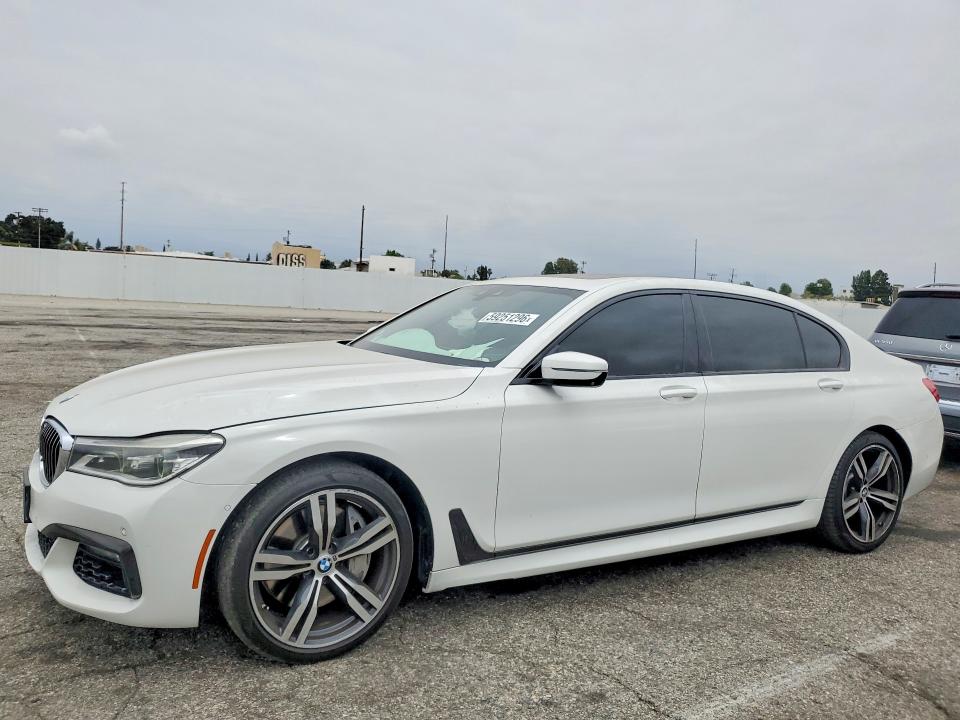 2016 Bmw 750 მანქანა იყიდება აუქციონზე, vin: WBA7F2C54GG416258, აუქციონის ნომერი: 59251296