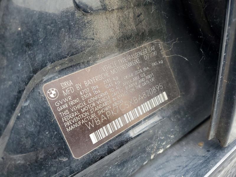 Продаж на аукціоні авто 2011 Bmw 328, vin: WBAPK7C5XBA820895, номер лоту: 57851806