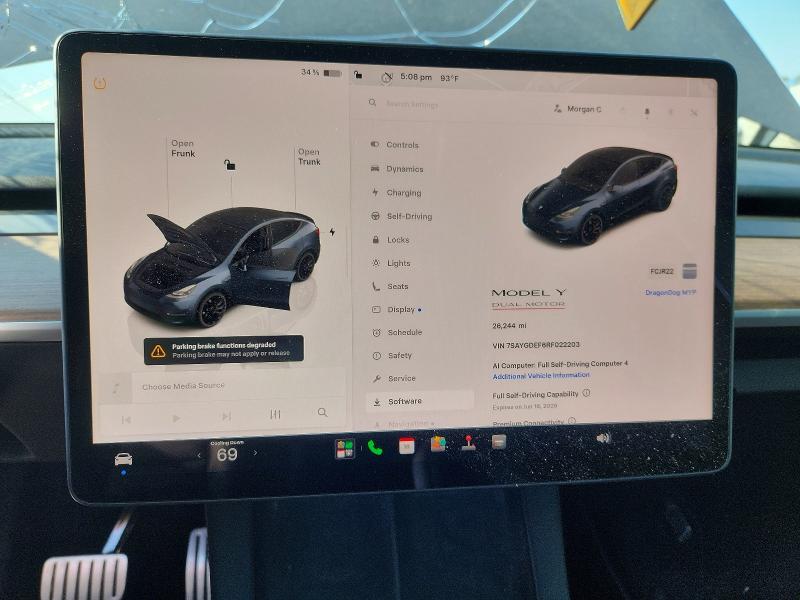 Продаж на аукціоні авто 2024 Tesla Model Y, vin: 7SAYGDEF6RF022203, номер лоту: 58248356