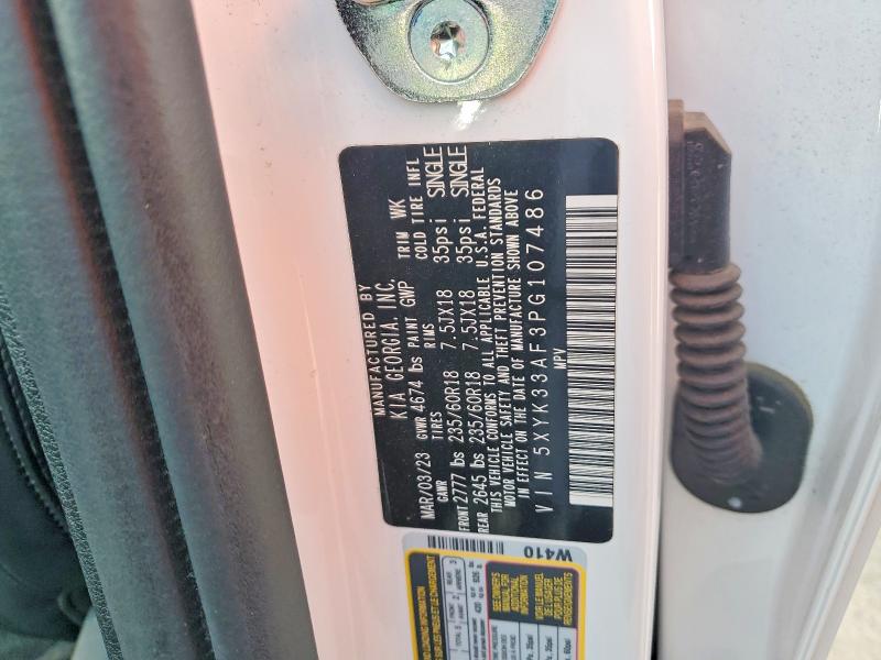 Продаж на аукціоні авто 2023 Kia Sportage, vin: 5XYK33AF3PG107486, номер лоту: 56245796