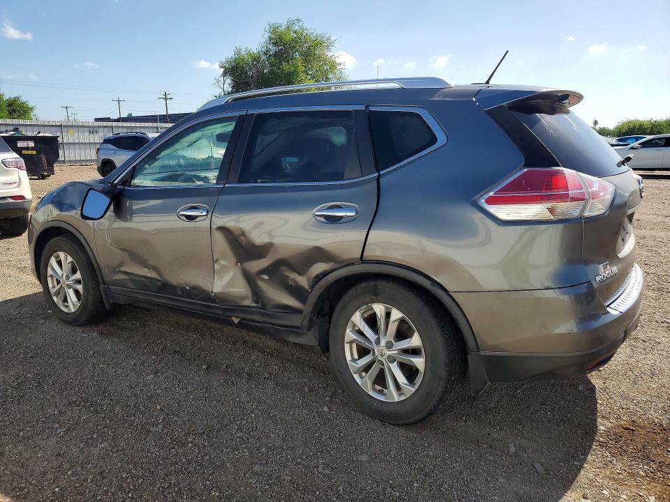 58450616 :رقم المزاد ، KNMAT2MTXFP551256 vin ، 2015 Nissan Rogue مزاد بيع