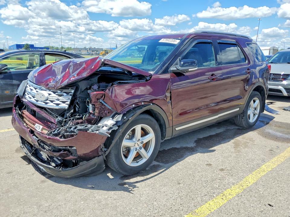 Продаж на аукціоні авто 2018 Ford Explorer, vin: 1FM5K7D83JGC25588, номер лоту: 57893306