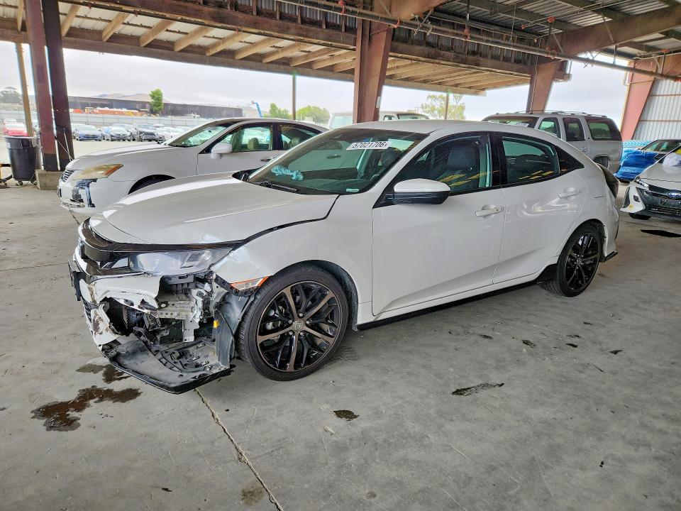 57021706 :رقم المزاد ، SHHFK7H40MU403261 vin ، 2021 Honda Civic 4d مزاد بيع