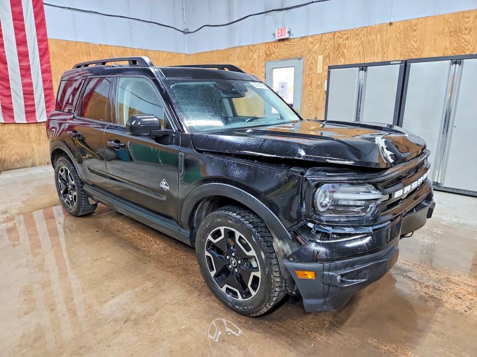 2022 Ford Bronco Sport მანქანა იყიდება აუქციონზე, vin: 3FMCR9C66NRD11300, აუქციონის ნომერი: 55464436