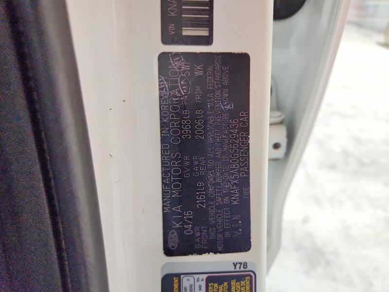 Продаж на аукціоні авто 2016 Kia Forte, vin: KNAFX5A80G5629436, номер лоту: 57629976