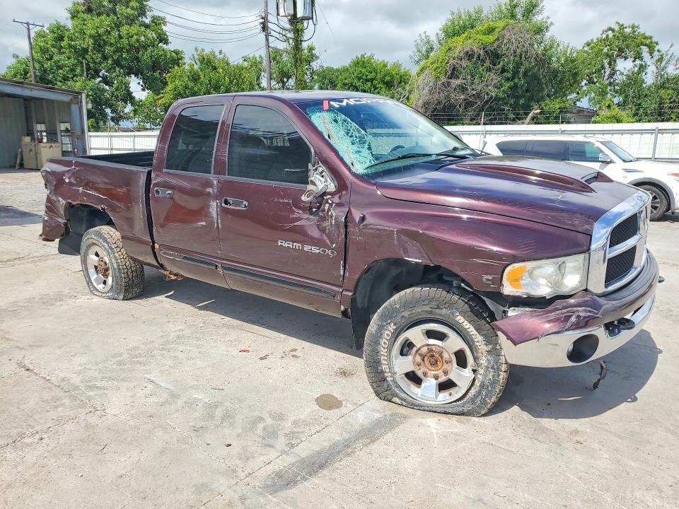 2005 Dodge Ram 2500 მანქანა იყიდება აუქციონზე, vin: 3D7KS28C15G814065, აუქციონის ნომერი: 55528306