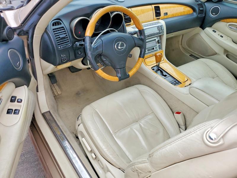 58126106 :رقم المزاد ، JTHFN48Y740057474 vin ، 2004 Lexus Sc مزاد بيع