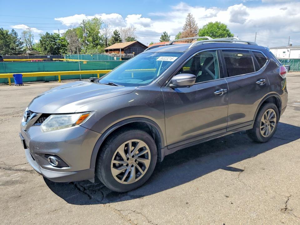 2015 Nissan Rogue მანქანა იყიდება აუქციონზე, vin: 5N1AT2MV5FC872884, აუქციონის ნომერი: 56323216
