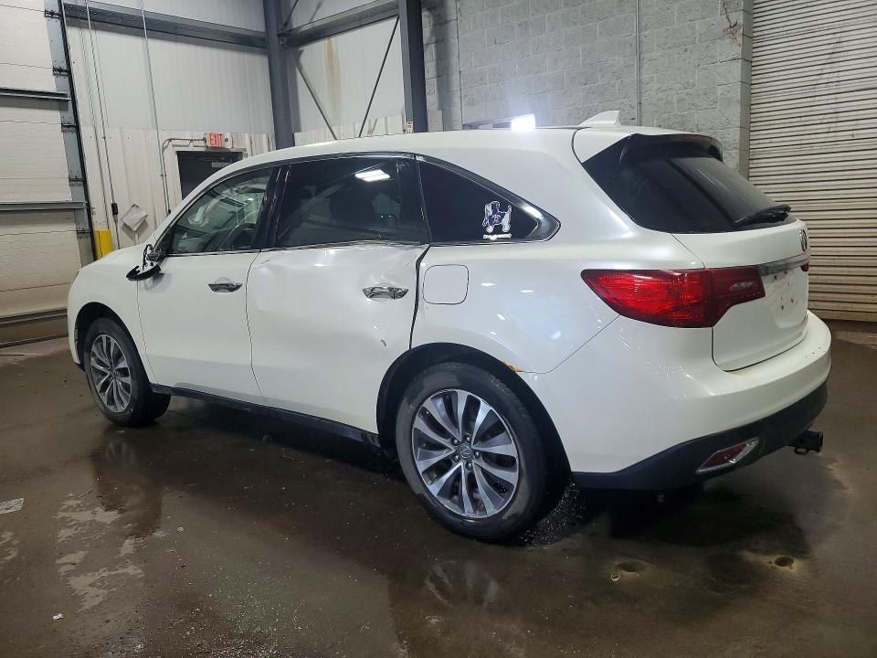 57678996 :رقم المزاد ، 5FRYD4H63FB026298 vin ، 2015 Acura Mdx مزاد بيع